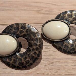Vintage Style Circular Earrings